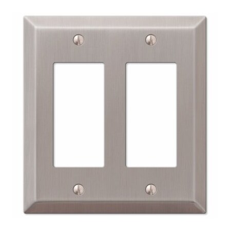 Westek 2R BN Century Wallplate 163RRBN